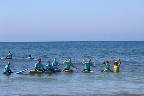 Lekcje surfingu w San Agustín