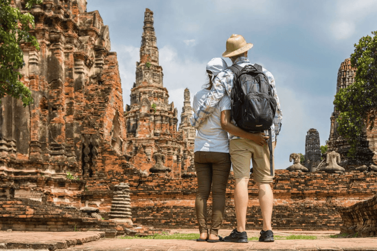 Visite Instagram de la ville ancienne d'Ayutthaya à Bangkok