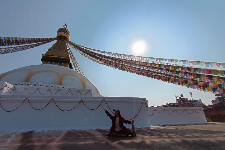 Katmandu: buddyjska wycieczka duchowa z lunchem w klasztorzeKatmandu: buddyjska wycieczka duchowa z obiadem w klasztorze