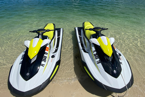 Miami Beach Jetskis + Free Boat Ride 1 Jetski 2 People 1 Hour + Free Boat Ride $60 Due @ Check-In