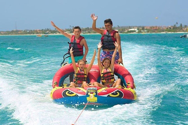 Barbados: Tube Riding Adventure with Speedboat Ride