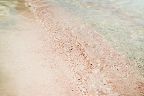 Vanuit Rethimnon: roze strand Elafonissi