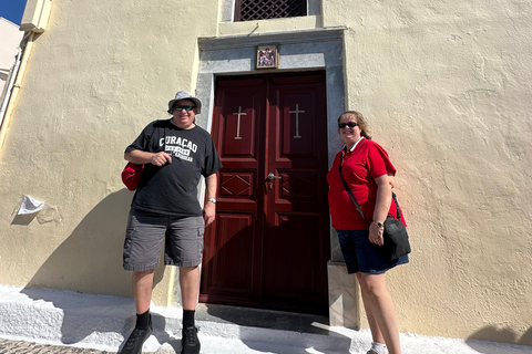 Santorin : visite des temps forts avec Oia et Pyrgos MegaloxoriSantorin : visite des temps forts avec Oia, Pyrgos et Megalochori