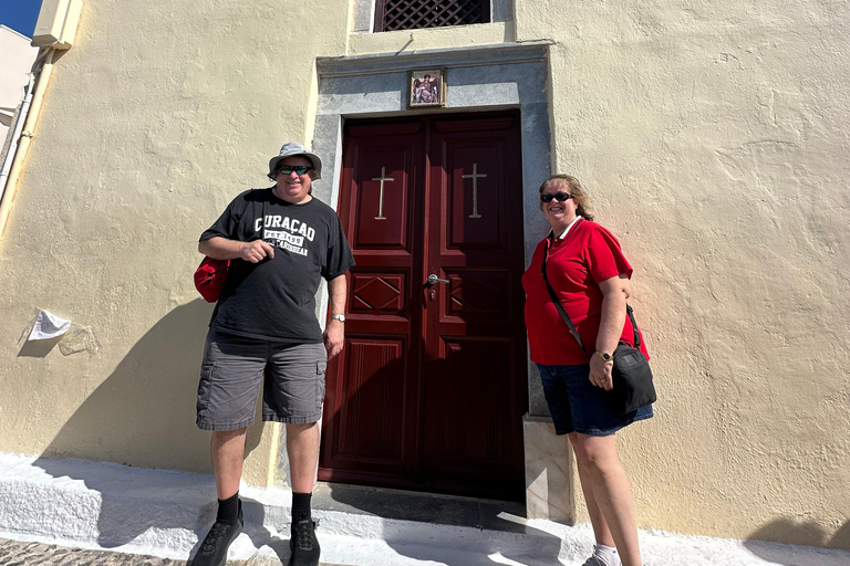 Santorin : visite des temps forts avec Oia et Pyrgos MegaloxoriSantorin : visite des temps forts avec Oia, Pyrgos et Megalochori