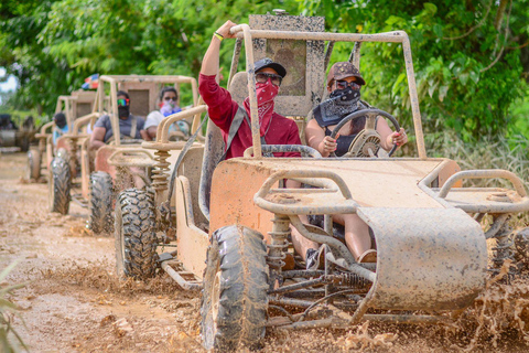 Punta Cana: Buggy-tur med grottpool och chokladprovning