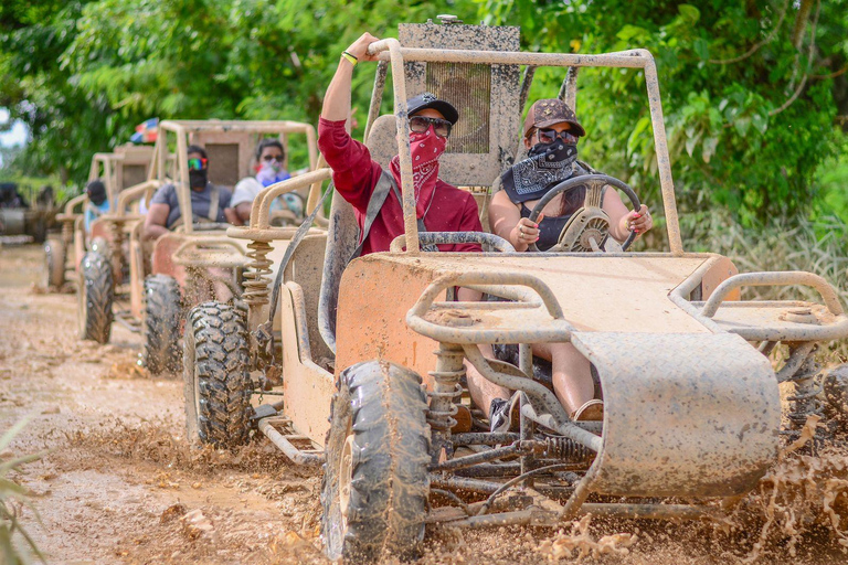 Punta Cana: Buggy-tur med grottpool och chokladprovning