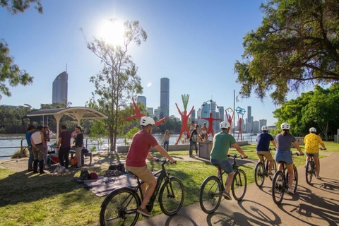 Brisbane: Guided E-Bike Tour with Bluetooth Audio