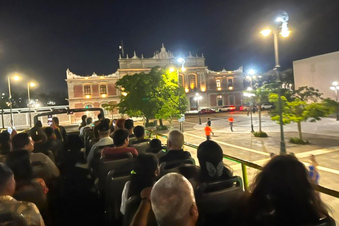 Veracruz: Nighttime Sightseeing Tour by Double-Decker Bus