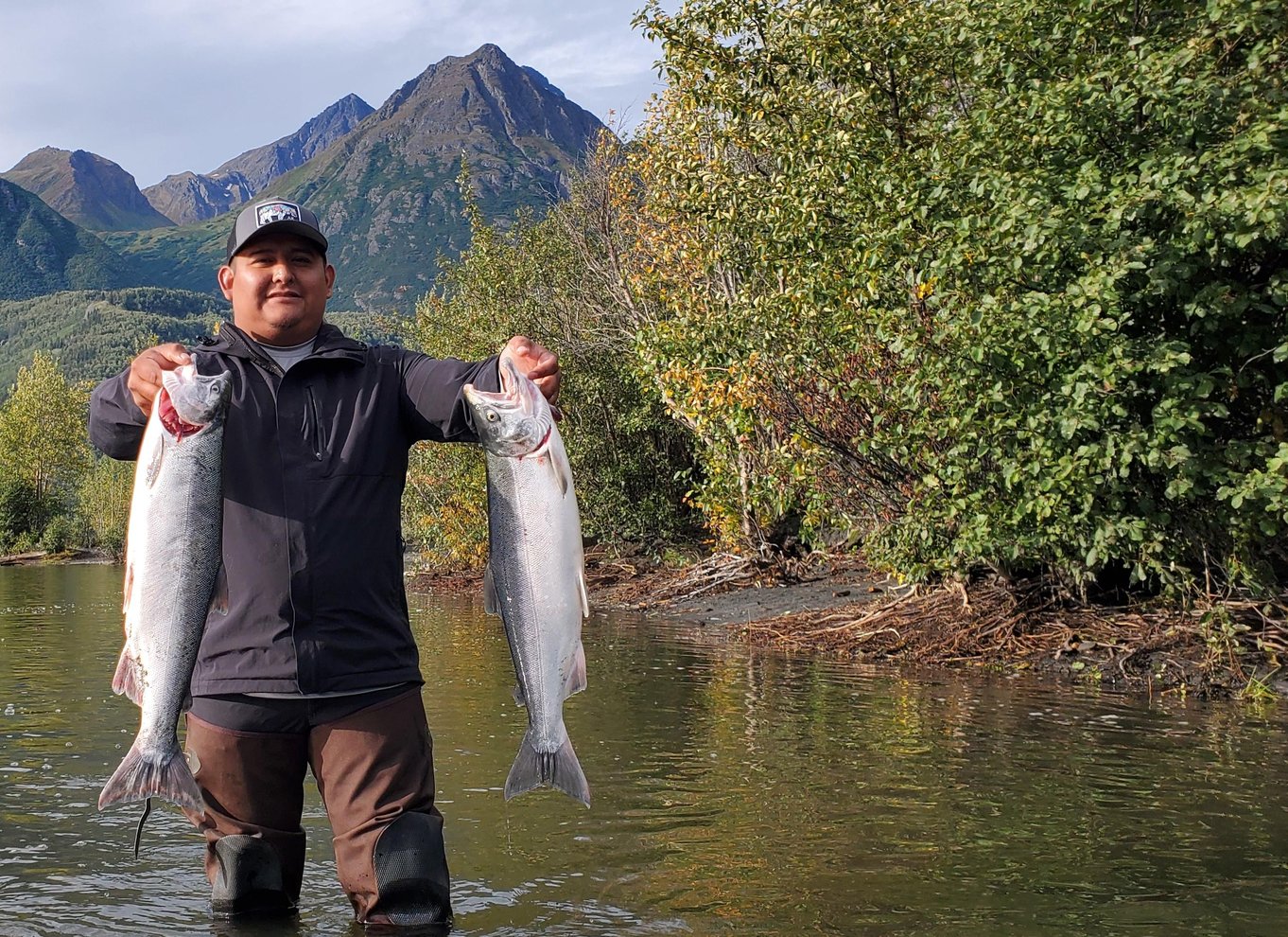 Anchorage: Heldags guidet laksefiskeri med afhentning på hotel