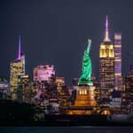NYC di notte: tour in autobus di lusso di 3 ore dei punti salienti della città