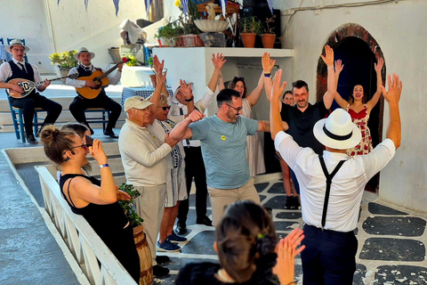 Santorini: Plate-Smashing Show & Fira Walking Tour