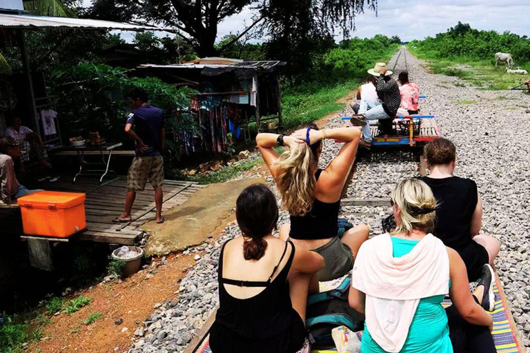 Battambang: Bamboo Train, Killing Caves &amp; Bat Cave Tour