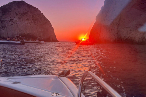 Zakynthos: Mizithres Sunset Cruise with Turtle Spotting