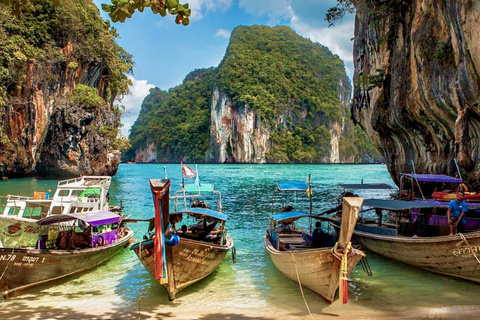 Hong Islands, Emerald Lagoon & 360° Viewpoint Day Tour Longtail Boat (Scenic & Relaxed Experience)