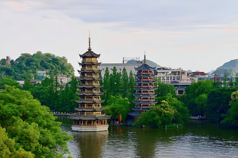 Discover Guilin: Craft Workshop, Lake Cruise & Old Streets Guide for other languages