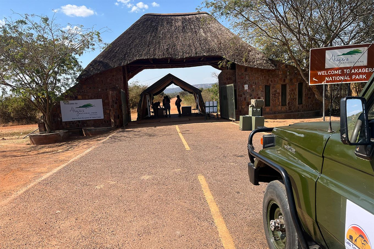 Desde Kigali: Safari y paseo en barco de 1 día por Akagera. Todo incluido