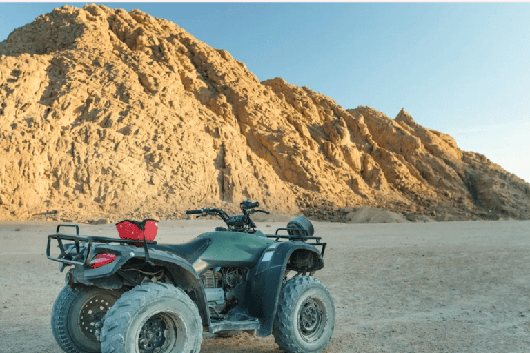 Sharm El-Sheikh: Sunrise ATV & Ras Mohammed Allah Gate Tour 2 Person ( 1 DBL QUAD ) + Allah Gates Entrance
