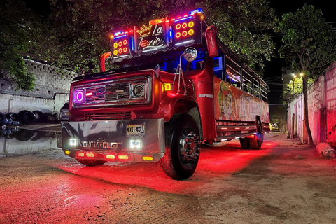 Santa Marta: Rumba noturna em Chiva em Santa MartaSanta Marta: festa noturna em Chiva em Santa Marta