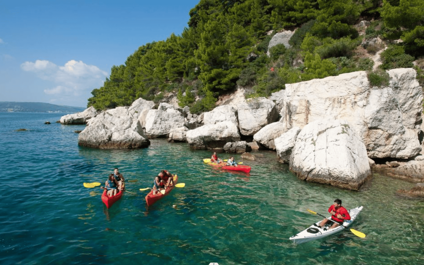 Makarska: Kajakfahren auf dem Meer & Schnorchelabenteuer – MPL Nautika