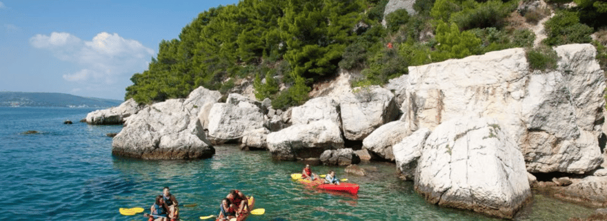 Makarska : aventure en kayak de mer et plongée avec tuba - MPL Nautika