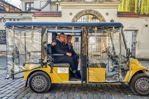 Krakow: Golf Cart Tour of Kazimierz & Former Jewish Ghetto Golf Cart Tour of Kazimierz (Multilingual)