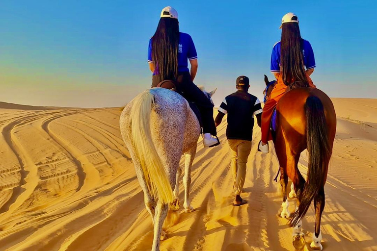Muscat: Desert Safari, Quadbike, Horse Ride & Sunset Tour