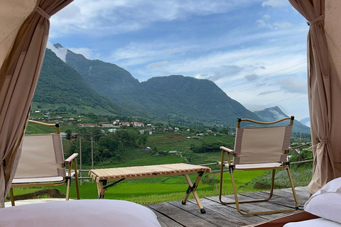 From Hanoi: Premium 2-Day Sapa Adventure with DCAR Limousine4-Star Hotel or Bungalow