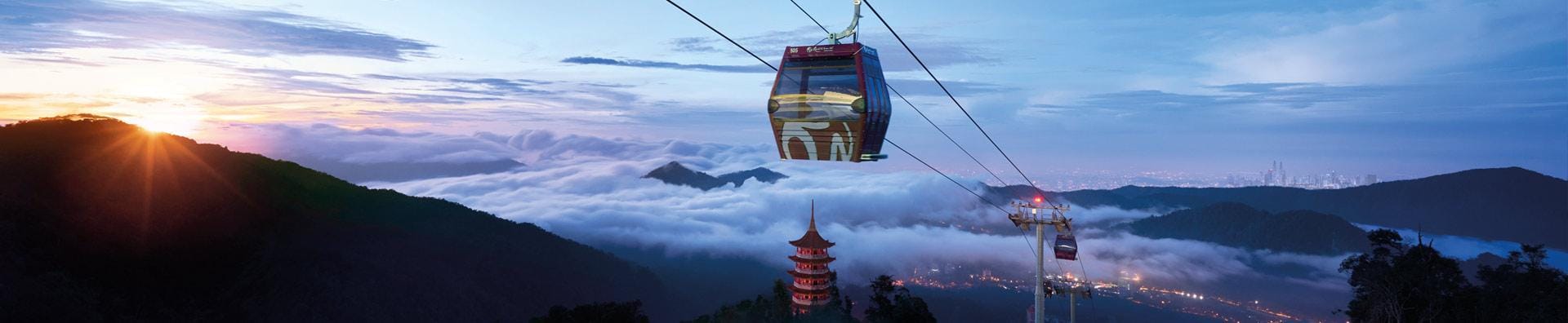 Genting Highland: Premium Outlets Cable Car