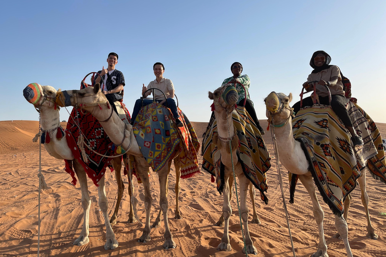 Riyadh:Red Sand Dunes camel ride&Quad&Sandboarding Adventure Private Tour with pick up and drop off from your location