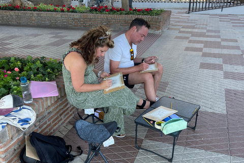 Visite et dessin à Malaga