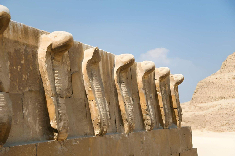 Cairo: Saqqara, Dahshur & Memphis Private Tour with Lunch