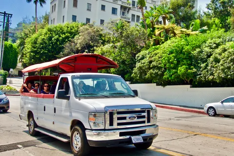 Los Angeles: Hollywood Open Bus Tour & Hiking Tour Combo