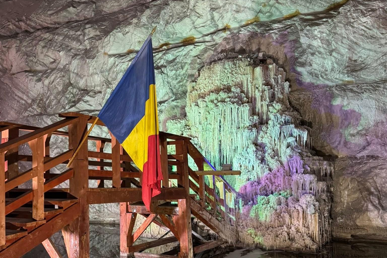 From Brașov: Slanic Salt Mine and Peles Castle Tour