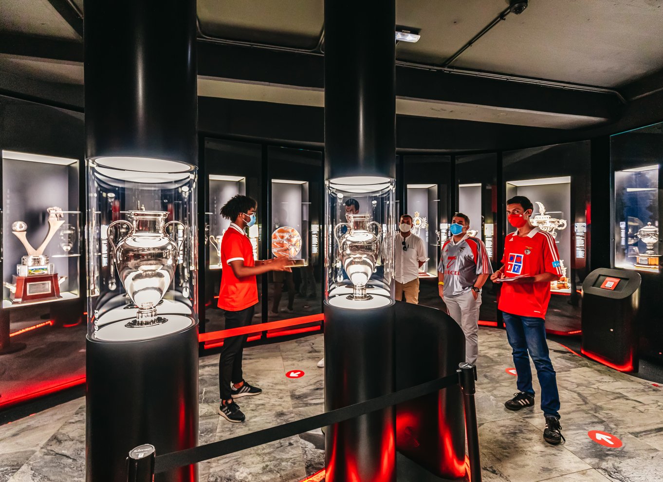 Lissabon: Luz Stadium Tour & SL Benfica Museum billet m/Scarf