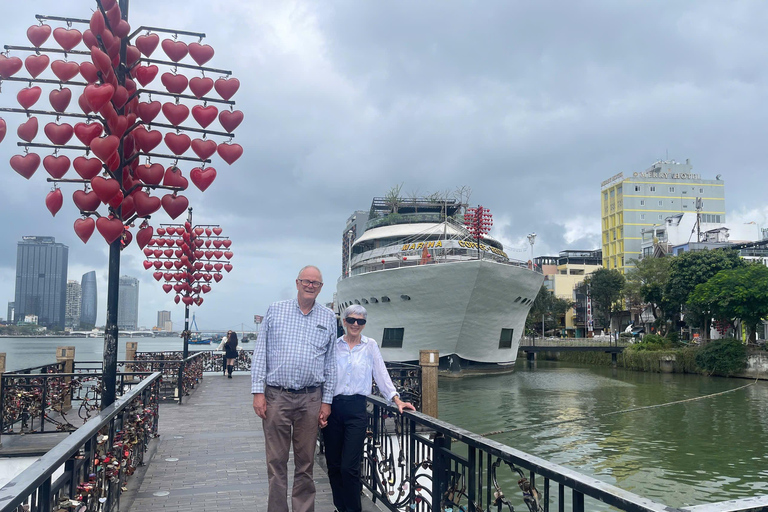 Avventura nella città di Da Nang: Cultura Storia Massaggio Tour privatoTour privato della città e del massaggio cieco in moto