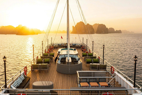Ha Long Bay Day Cruise by La Casta with Buffet Lunch Sharing Bus