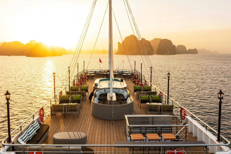 Ha Long Bay Day Cruise by La Casta with Buffet Lunch Sharing Bus