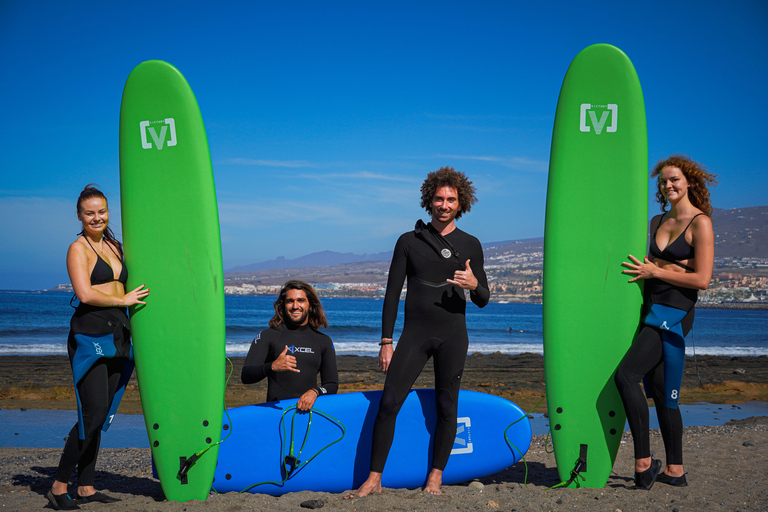 Tenerife / Playa de las Americas Surf lessons All levels