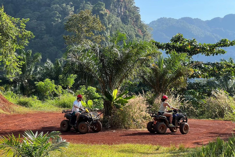Krabi: Jurassic Trails ATV Ride & Kayaking Tour Jurassic ATV (30 Min) & Kayaking Experience