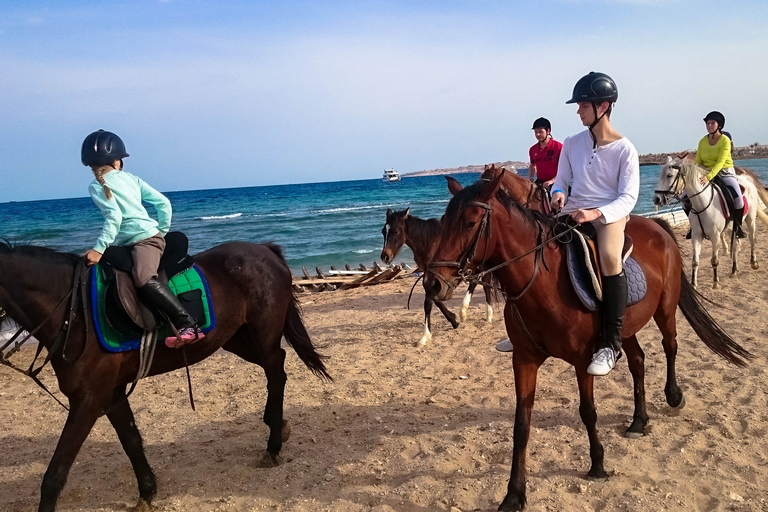 Von Hurghada aus: Sonnenaufgang am Roten Meer und Reiten in der WüsteHurghada: Nur 2-stündiger Ausritt