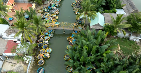 Hoi An: Cooking class and Basket boat experience
