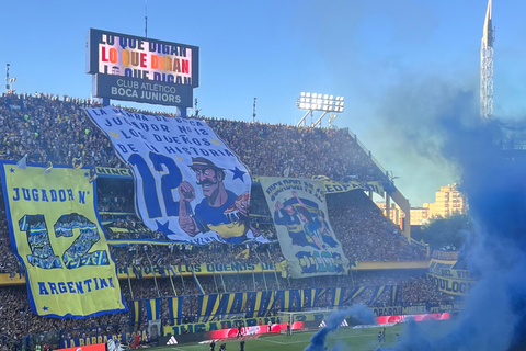 Tickets for the Boca Juniors game at La Bombonera