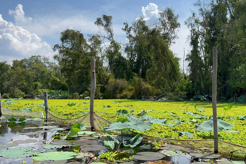 Authentieke Mekong Delta My Tho fietsavonturentourLunch is inbegrepen