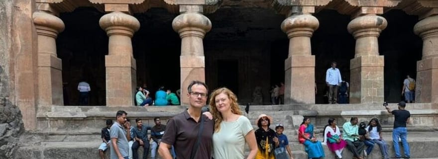 Visite citadine d'une journée complète de Mumbai avec les grottes d'Elephanta