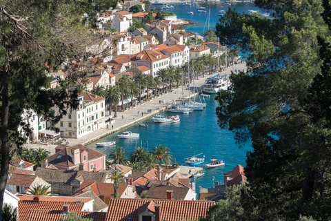 Visite d&#039;une jounée en bateau privé à Hvar et BračVisite privée d&#039;une journée en bateau rapide à Hvar et Brač au départ de Split