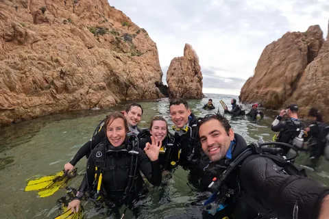 Tossa de Mar: PADI Discovery Scuba Diving i Costa Brava