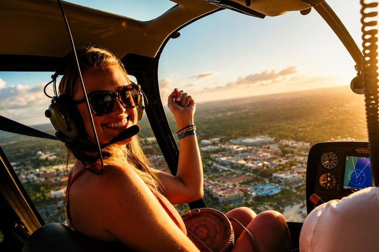 Punta Cana: Helicopter Tour Over Bavaro & Cap Cana Reef Helicopter Tour – 15 Minutes