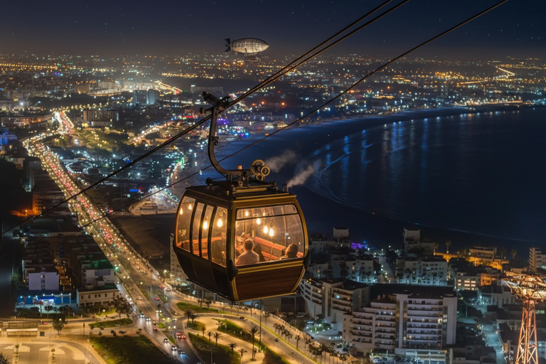 Agadir: biglietto A/R per la funivia panoramica notturna a 360°Agadir: biglietto A/R per la funivia con vista panoramica a 360°