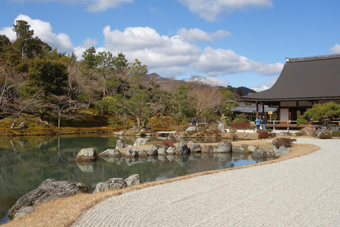 Z Osaki/Kioto: Wycieczka do Arashiyama, parku Nara i świątyni FushimiWylot z Osaki
