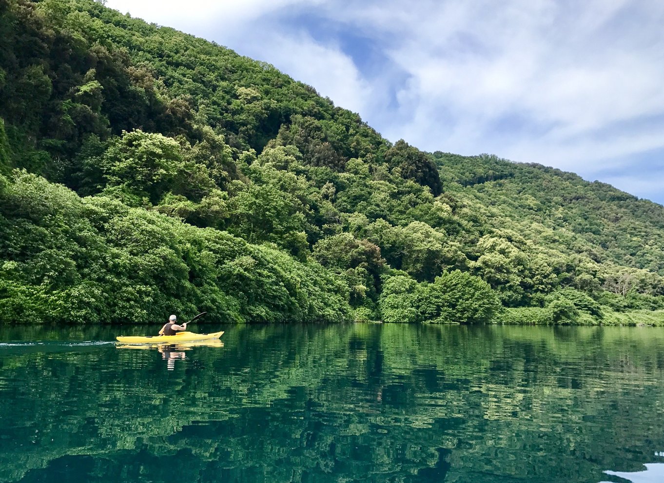 Castel Gandolfo: Mad- og vintur i kajak